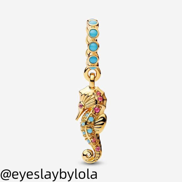 Pandora Seahorse Dangle Charm - Picture 6 of 6
